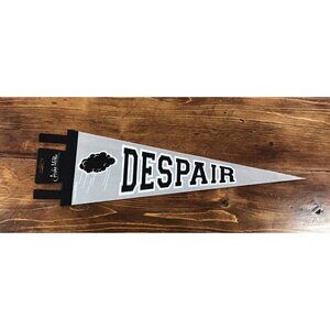 Archie Mcphee Room Felt Flags Wall Art Funny, Dispair